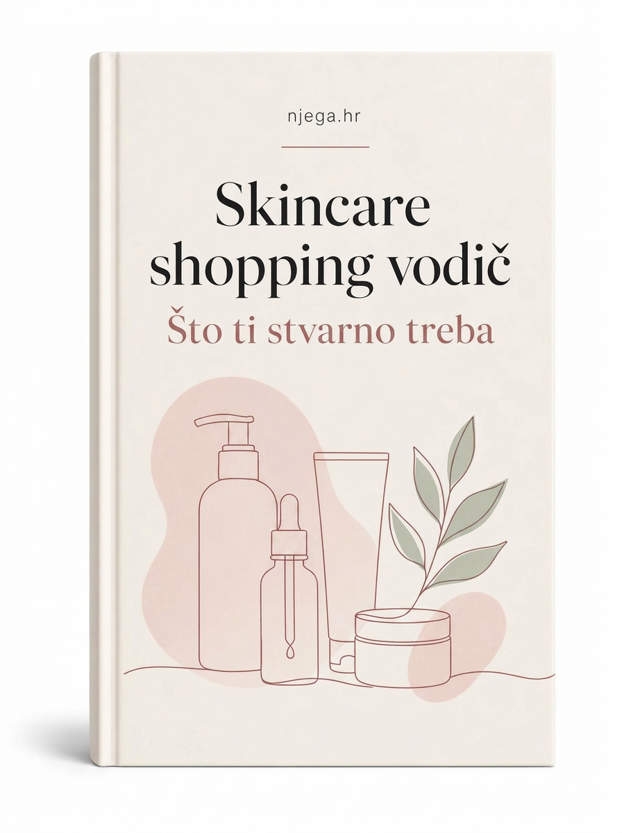 Naslovnica priručnika Skincare shopping vodič: Što ti stvarno treba, a što ne